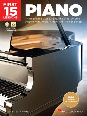 cover image of First 15 Lessons--Piano